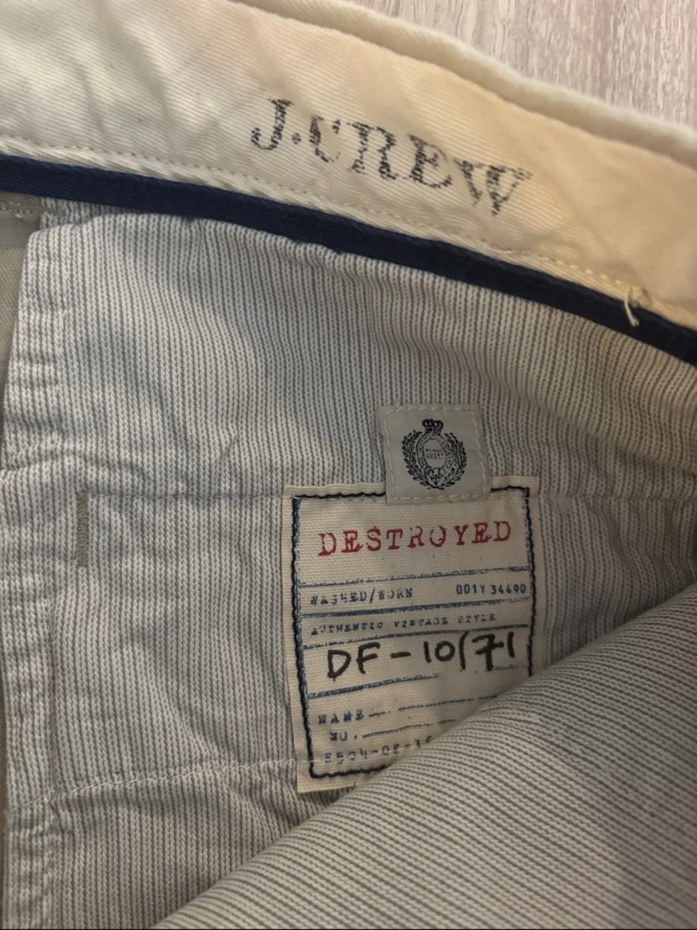J. Crew Hula Dancer Vintage Khaki Shorts Men’s Size 31 Waist